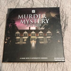 Murder Mystery at the Manor Game
